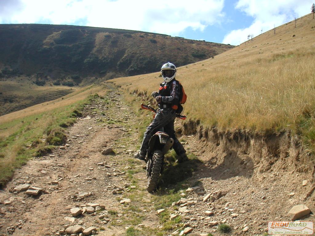 long chemin en enduro 